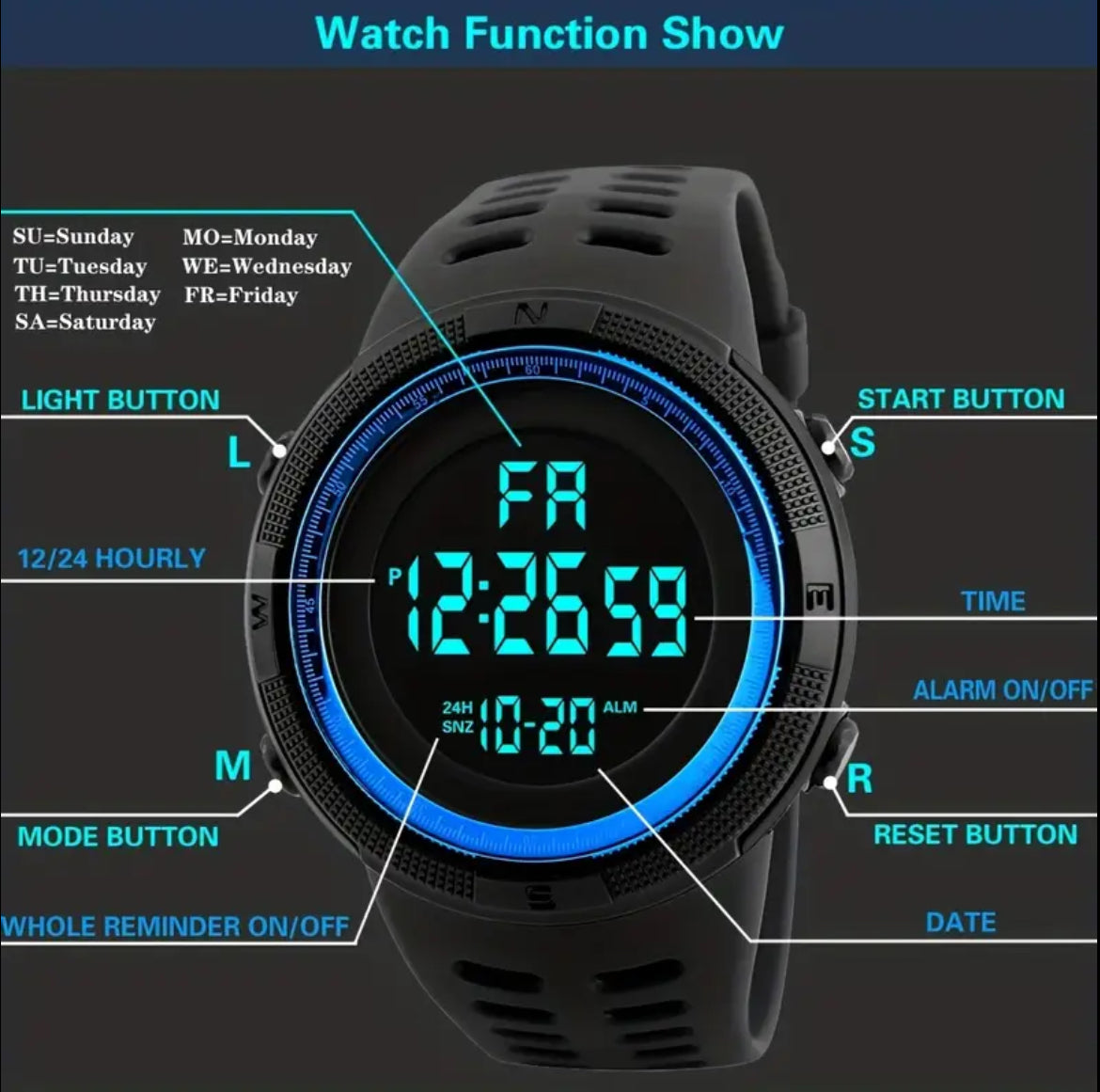 NUEVO RELOJ SPORTWATCH TEMPOX
